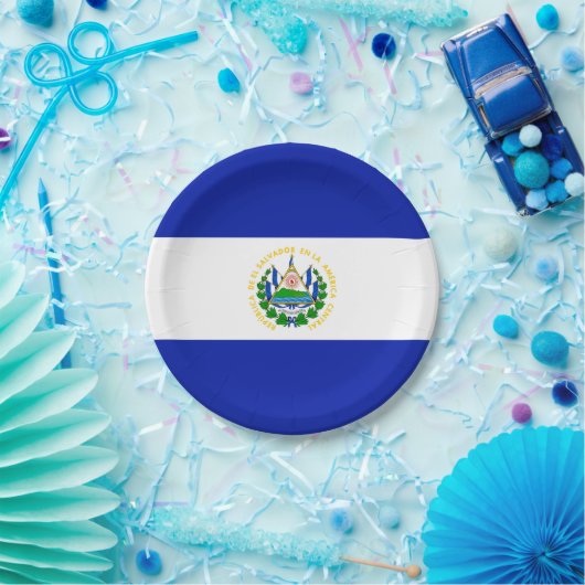 Assiettes En Carton Salvador (Fête)