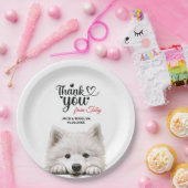 Assiettes En Carton Samoyed (Fête)