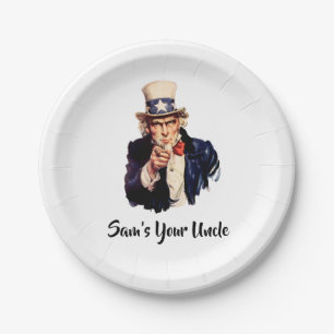 Assiettes En Carton Sam's Your Oncle