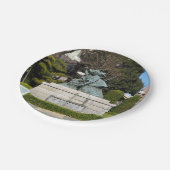 Assiettes En Carton Samurai Kamakura Gongoro Kagemasa Kabuki Statue (Angle)