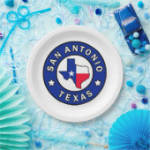 Assiettes En Carton San Antonio Texas (Fête)