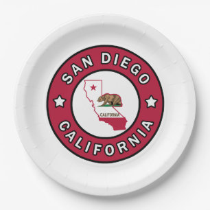 Assiettes En Carton San Diego Californie