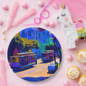 Assiettes En Carton San Francisco 002 (Fête)