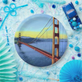 Assiettes En Carton San Francisco - PORTE D'OR - Pont (Fête)