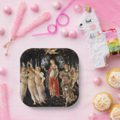 Assiettes En Carton Sandro Botticelli - La Primavera (Fête)