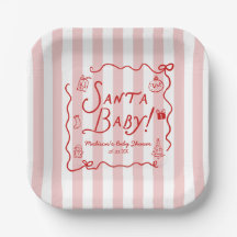 Santa Baby! Baptême de bébé Noël Fantaisiste