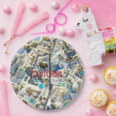 Assiettes En Carton Santorin - Grèce (Fête)