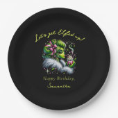 Assiettes En Carton Sassy Elf Squad Girls Night Out Noël Anniversaire (Devant)