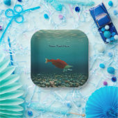 Assiettes En Carton Saumon Sockeye (Fête)