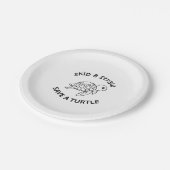 Assiettes En Carton Sauter Une Paille Sauver Une Tortue Copie Copie Co (Angle)