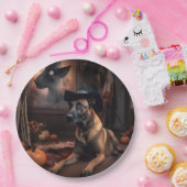 Assiettes En Carton Scandale d'Halloween Citrouille (Fête)