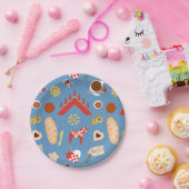 Assiettes En Carton Scandinavie/Suédoise Jul Conception de pâtisseries (Fête)