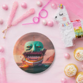 Assiettes En Carton Scary (Fête)