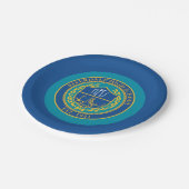 Assiettes En Carton Sceau du lycée de Riverdale (Angle)