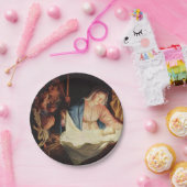 Assiettes En Carton Scène de la Nativité (Fête)