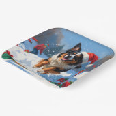 Assiettes En Carton Scène de Noël du berger belge (Angulaire)