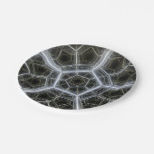 Assiettes En Carton Sci-Fi multidimensionnel (Angle)