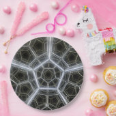 Assiettes En Carton Sci-Fi multidimensionnel (Fête)