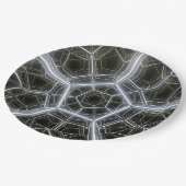 Assiettes En Carton Sci-Fi multidimensionnel (Angle)