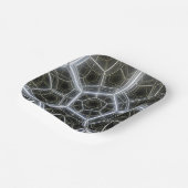 Assiettes En Carton Sci-Fi multidimensionnel (Angulaire)