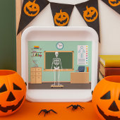 Assiettes En Carton Science Class Skeleton
