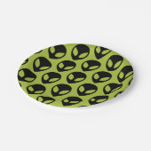 Assiettes En Carton Science-fiction Alien spatiale Extraterrestre (Angle)