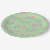 Assiettes En Carton Science Garden Party Plates de Molecule (Angle)