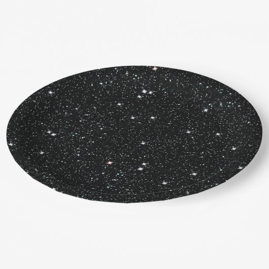 Assiettes En Carton SCINTILLEMENT, SCINTILLEMENT, PEU DE ~ d'ÉTOILES (Angle)