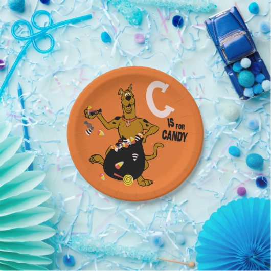 Assiettes En Carton Scooby-Doo | C est pour Candy (Fête)