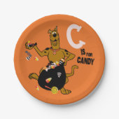 Assiettes En Carton Scooby-Doo | C est pour Candy (Devant)