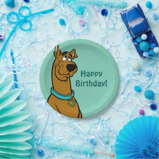 Assiettes En Carton Scooby Doo Chiot Yeux (Fête)
