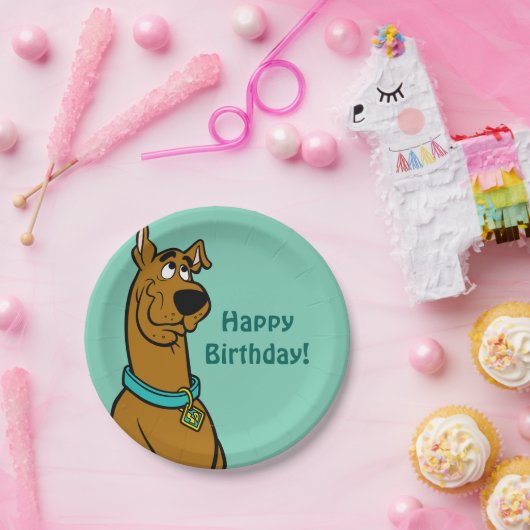 Assiettes En Carton Scooby Doo Chiot Yeux (Fête)