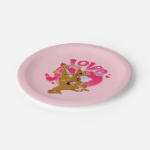 Assiettes En Carton Scooby-Doo Cupid - Amour (Angle)