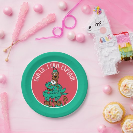 Assiettes En Carton Scooby Doo Enveloppé Dans Des Wreath (Fête)