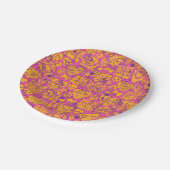 Assiettes En Carton Scooby-Doo | Funky Flower Motif (Angle)