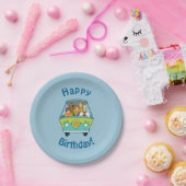 Assiettes En Carton Scooby-Doo & Gang Mystery Machine (Fête)