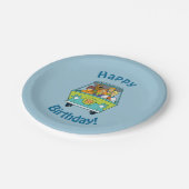 Assiettes En Carton Scooby-Doo & Gang Mystery Machine (Angle)