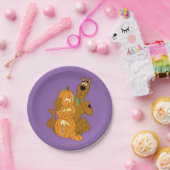 Assiettes En Carton Scooby-Doo | Halloween Jack-O-Lantern (Fête)