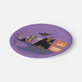 Assiettes En Carton Scooby-Doo | Je veux un collant Scooby (Angle)