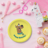 Assiettes En Carton Scooby-Doo Joyeux Visage (Fête)