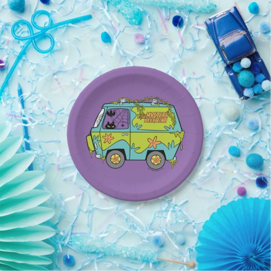 Assiettes En Carton Scooby-Doo | La Machine Mystère (Fête)