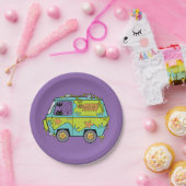 Assiettes En Carton Scooby-Doo | La Machine Mystère (Fête)