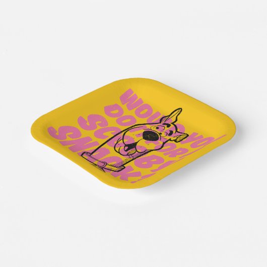 Assiettes En Carton Scooby-Doo |Le Feriez-Vous Pour Un Snack Scooby ? (Angulaire)