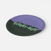 Assiettes En Carton Scooby-Doo ! Logo Monster Silhouette (Angle)