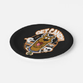 Assiettes En Carton Scooby-Doo | Obtenez Du Bonbon ! (Angle)