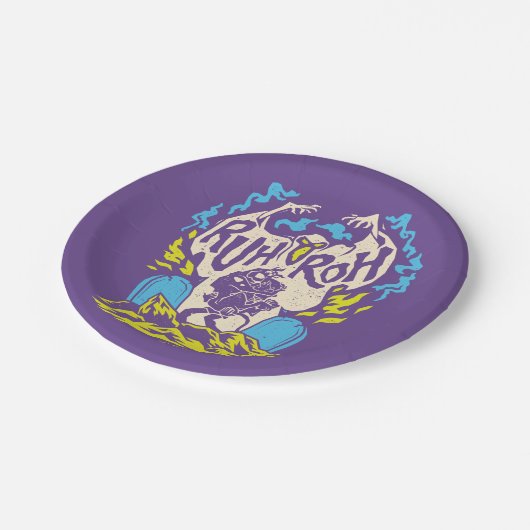 Assiettes En Carton Scooby-Doo | Ruh Roh Scooby & Shaggy (Angle)