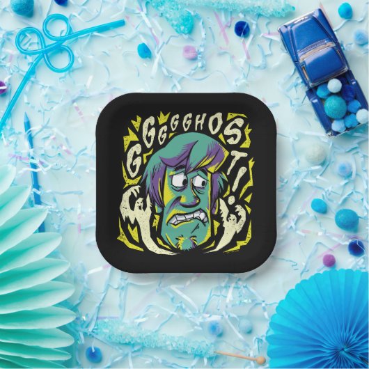 Assiettes En Carton Scooby-Doo | Shaggy effrayée (Fête)