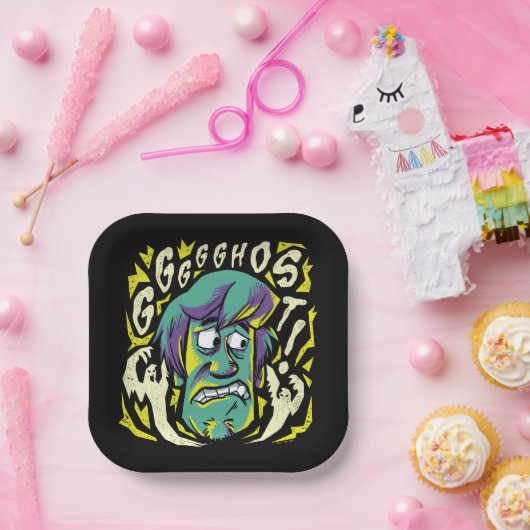 Assiettes En Carton Scooby-Doo | Shaggy effrayée (Fête)