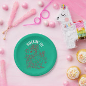 Assiettes En Carton Scooby-Doo & Shaggy Rockin 'Il Arrondit L'Arbre (Fête)