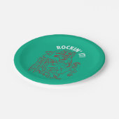 Assiettes En Carton Scooby-Doo & Shaggy Rockin 'Il Arrondit L'Arbre (Angle)